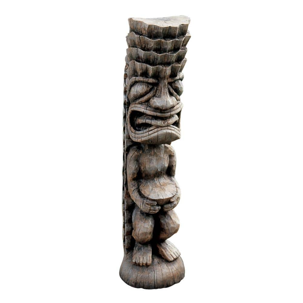 Design Toscano 24 in. H The God of the Luau Tiki God Garden Statue