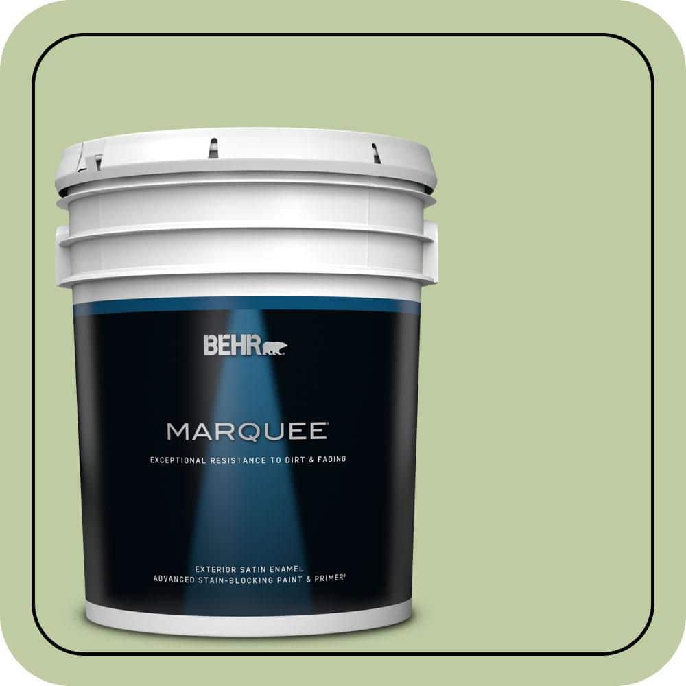 5 gal. #M360-4 Marjoram Satin Enamel Exterior Paint & Primer product image for price tracking