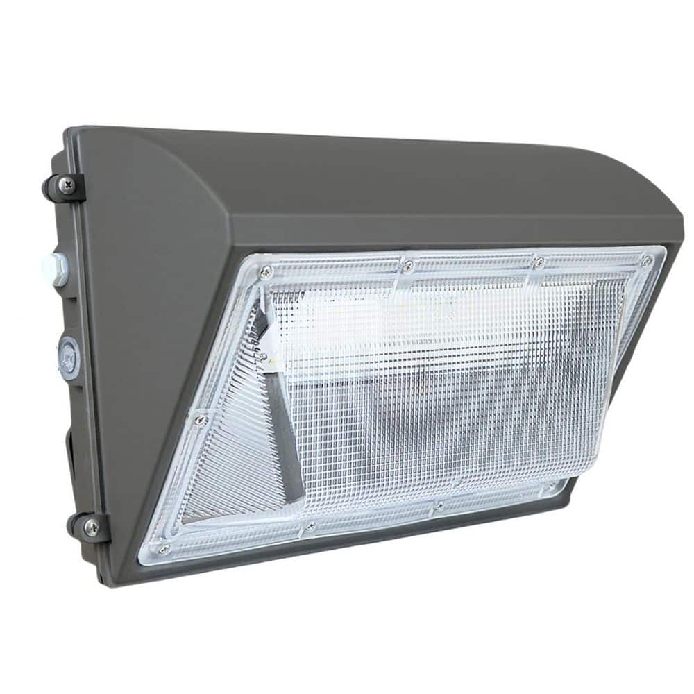 Commercial Outdoor Security Flood Light 800-Watt Equivalent Integrated LED Wall Pack Light for Warehouses ETL Listed price history on PriceWatchPro