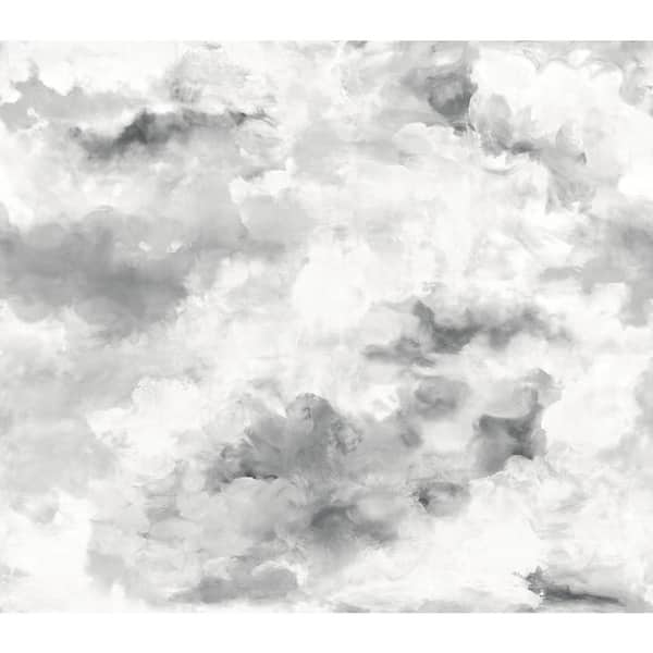 Nimbus Grey Self Adhesive Mural