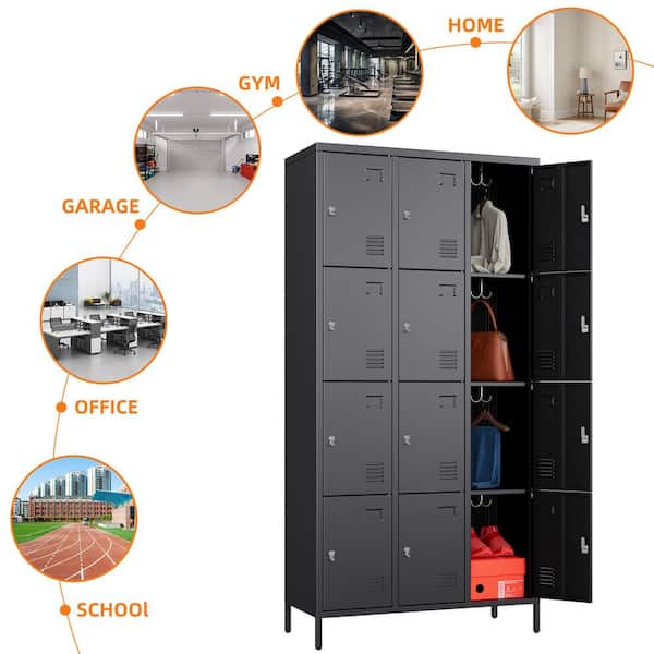 Kaikeeqli Metal Cabinet Organizer 72 in. H x 35.5 in. W x 16 in. D