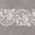 Roses and Lace Wall Stencil by Jeff Raum