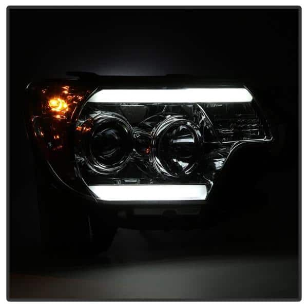 Spyder Auto Toyota Tacoma 12-15 Projector Headlights - Light Bar