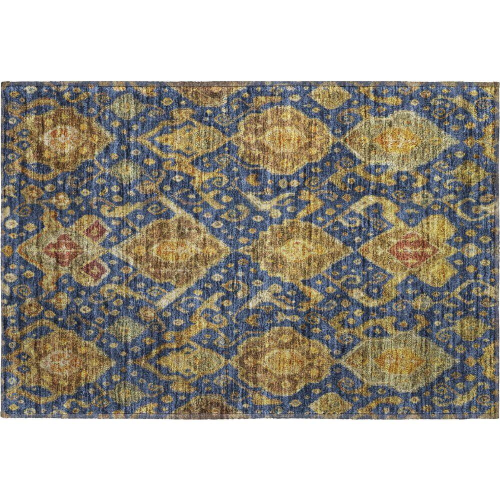 Mayfield Premium Machine Washable Abstract AMF2306 Navy 3 ft. x 4 ft. Area Rug price history on PriceWatchPro