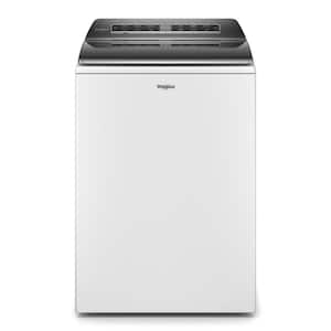 5.3 cu. ft. Smart Top Load Washing Machine in White with Load and Go, Built-In Water Faucet and Stain Brush, ENERGY STAR
