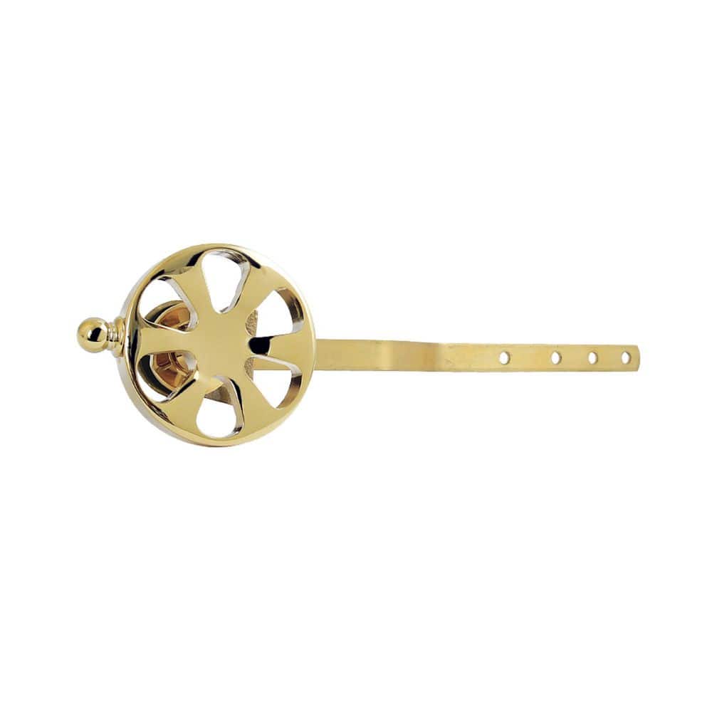 Belknap Toilet Tank Lever in Polished Brass