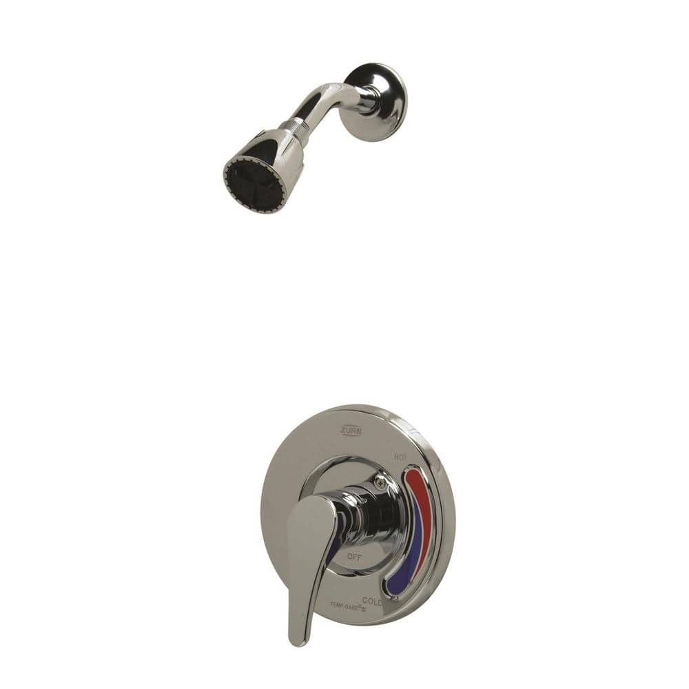 UPC 670240651357 product image for 1-Spray Patterns 2.625 in. Face Diameter Wall Mount Shower Valve with Fixed Show | upcitemdb.com