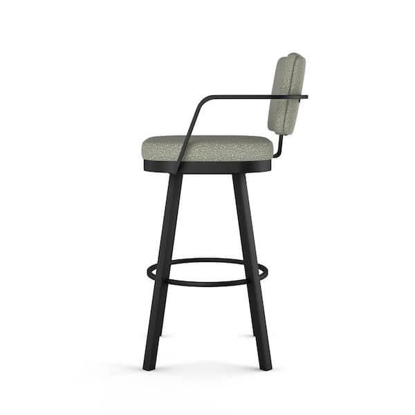 Buy Amisco Nathan Modern Saddle Bar Stools • Barstool Comforts