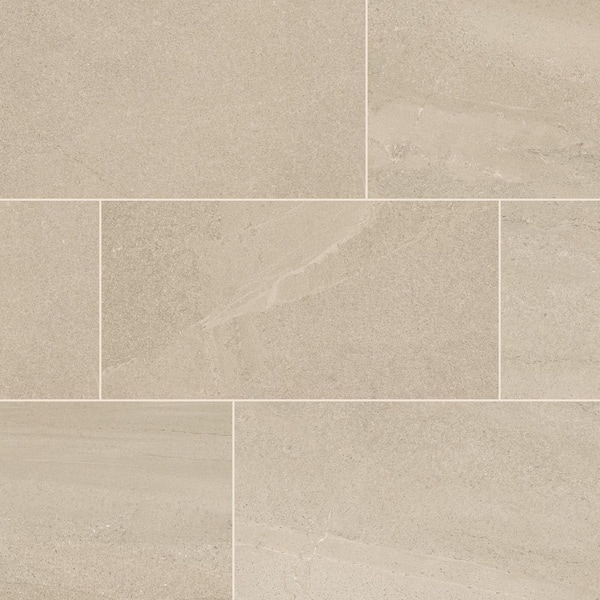 Daltile Calgary Fawn 12 in. x 24 in. Matte Porcelain Floor and Wall Tile (17.02 sq. ft. /case)