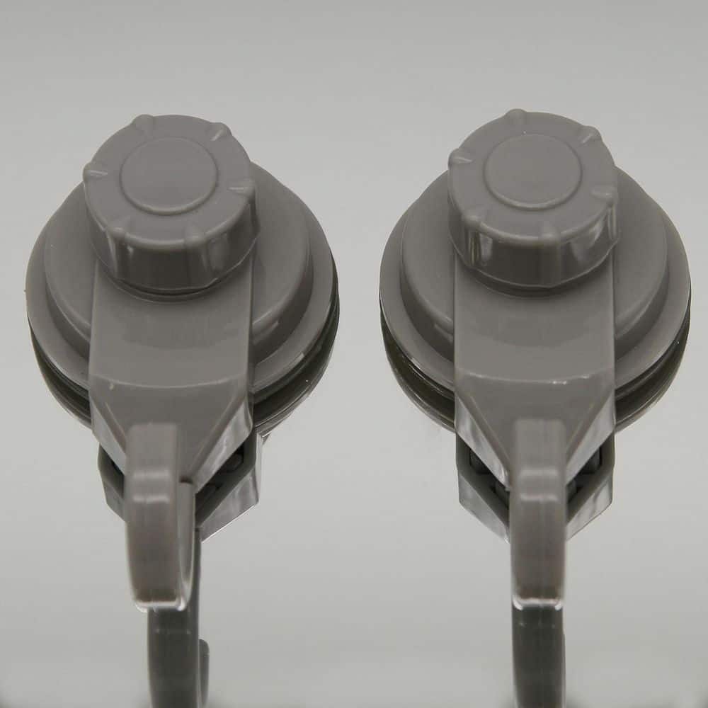 Gray Bath, Kitchen, Home Strong Hold Suction Hooks (Set of 2) price history on PriceWatchPro