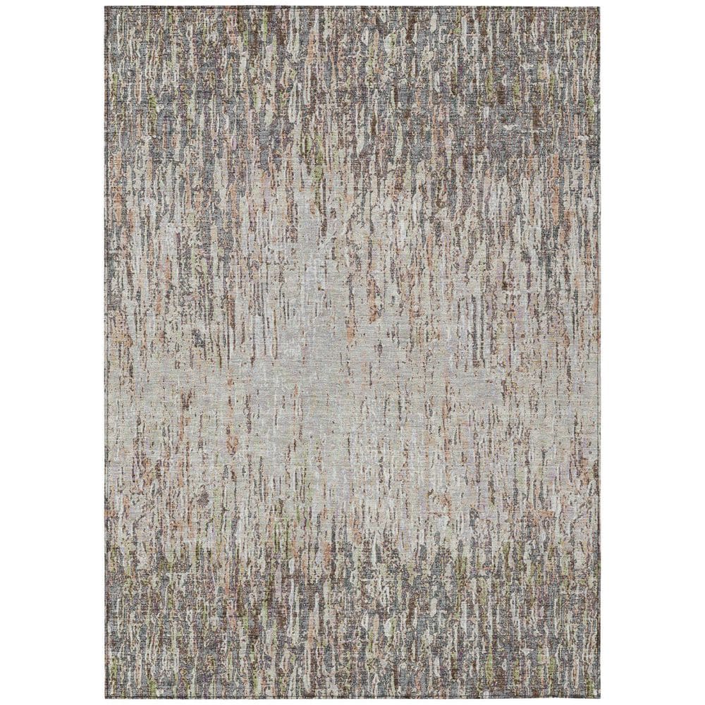 Chantille Machine Washable Indoor/Outdoor Abstract ACN2439 Gray 8 ft. x 10 ft. Area Rug price history on PriceWatchPro