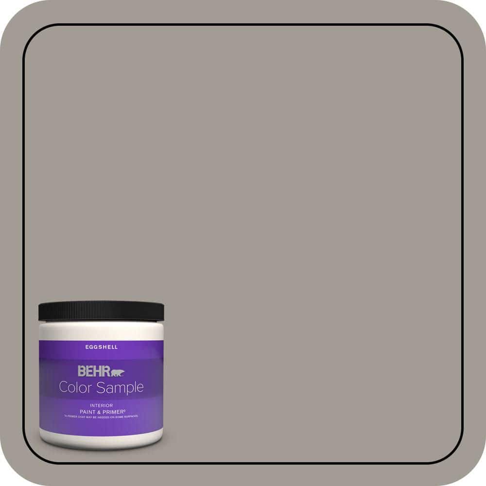 8 oz. #PPU18-15 Fashion Gray Eggshell Enamel Interior Paint & Primer Color Sample price history on PriceWatchPro