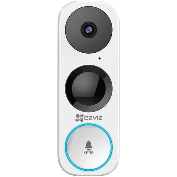 EZVIZ DB1 Smart Video Doorbell 3MP (Wired Version), Wi-Fi Connected, 180-Degree FOV