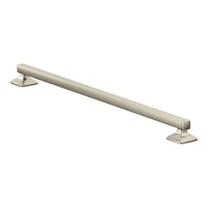 Voss 12 in. Grab Bar in Brushed Nickel