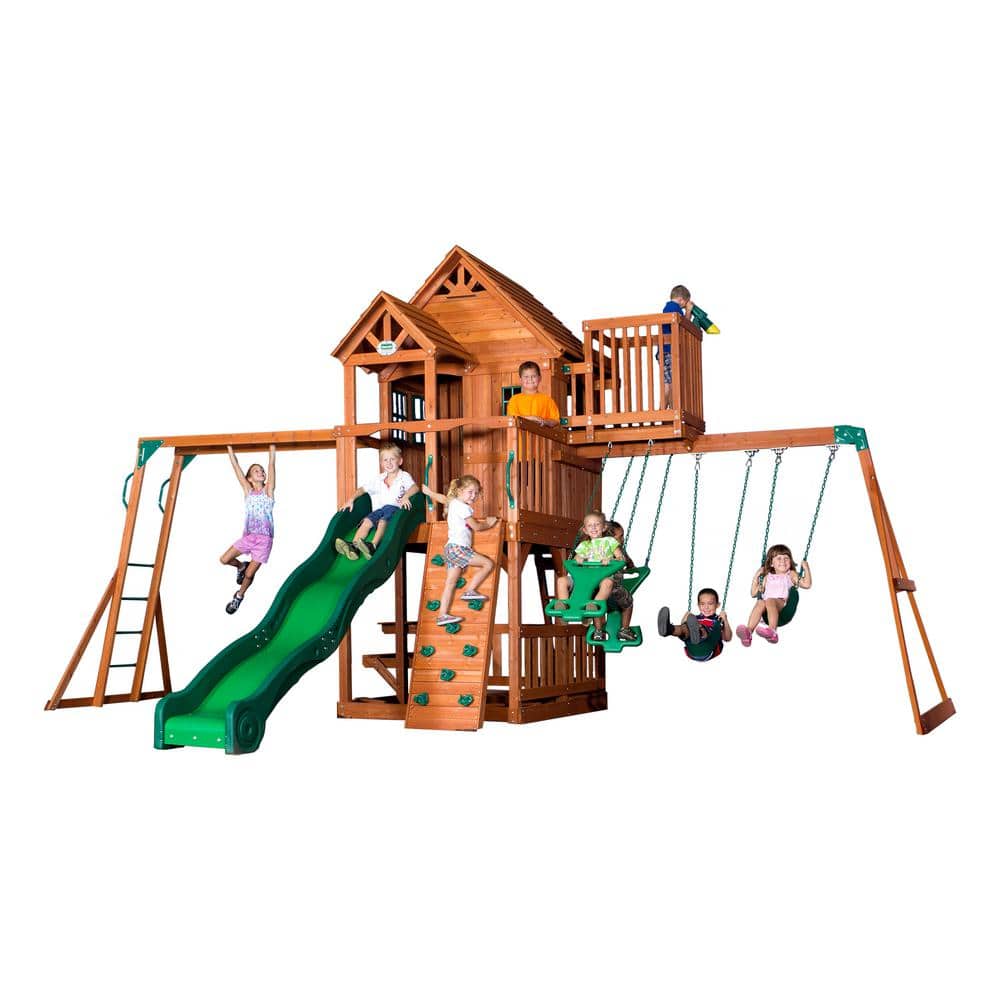 Backyard Discovery Skyfort II All Cedar 