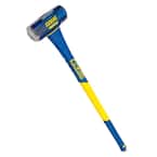 10 lbs. Hard Face Sledge Hammer with 36 in. Fiberglass Handle
