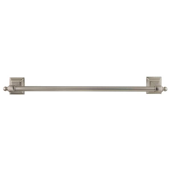 Baldwin Stonegate 24 in. Towel Bar in Satin Nickel
