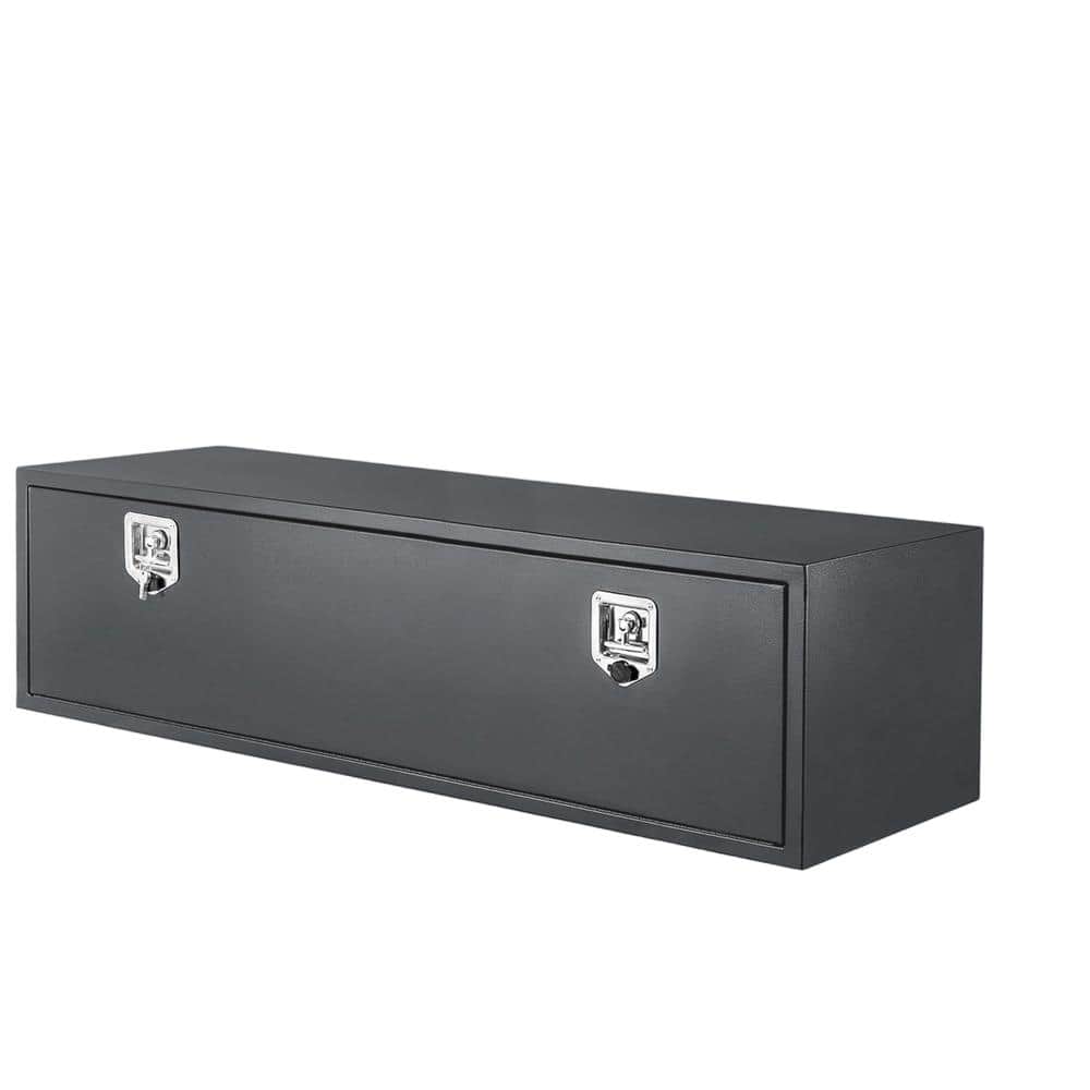 Heavy Duty Weather-Resistant 60 in.W Gray Steel Underbody Truck Tool Box,Truck Bed w/Lock and Keys price history on PriceWatchPro