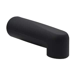 7 in. Extended Reach Wall Mount Tub Spout, Matte Black