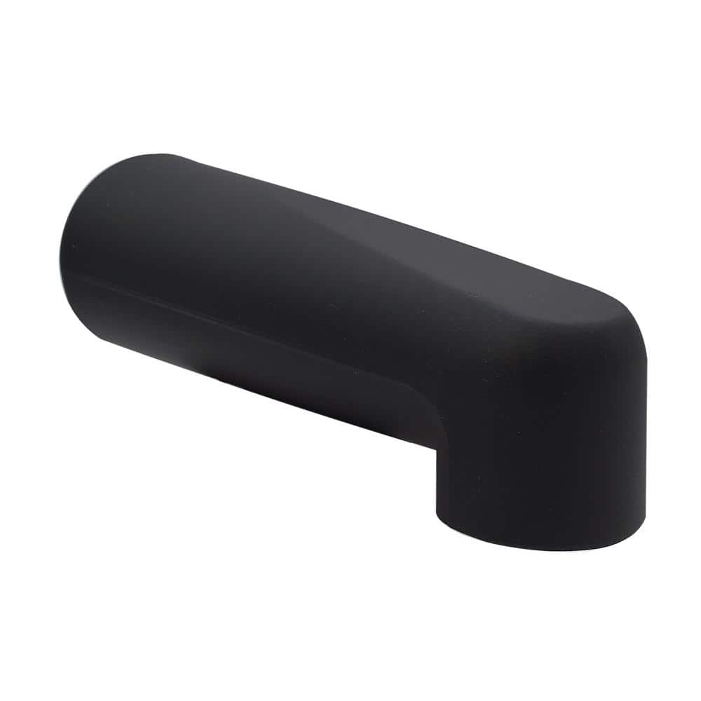 7 in. Extended Reach Wall Mount Tub Spout for Copper Pipe, Matte Black price history on PriceWatchPro