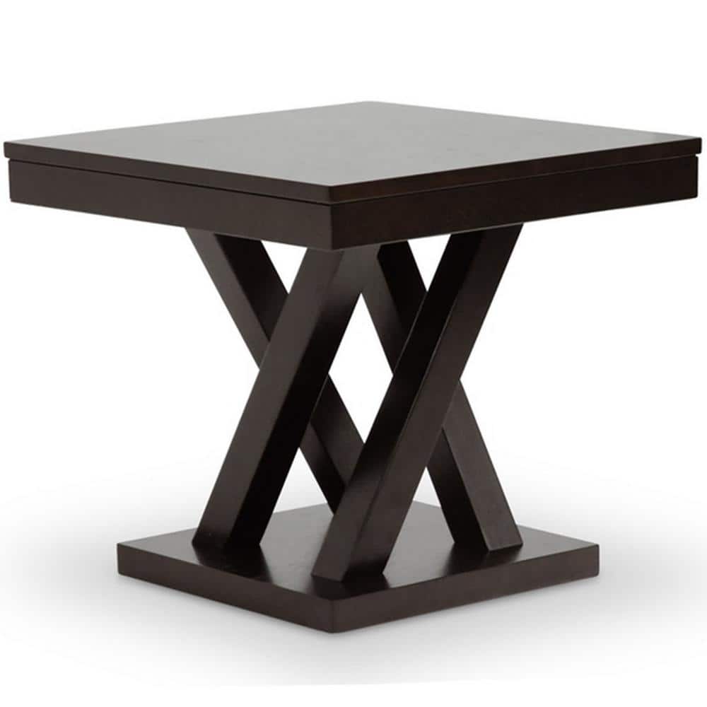 Baxton Studio Everdon Dark Brown Modern Coffee Table Baxton Studio Everdon Dark Brown Modern Coffee Table