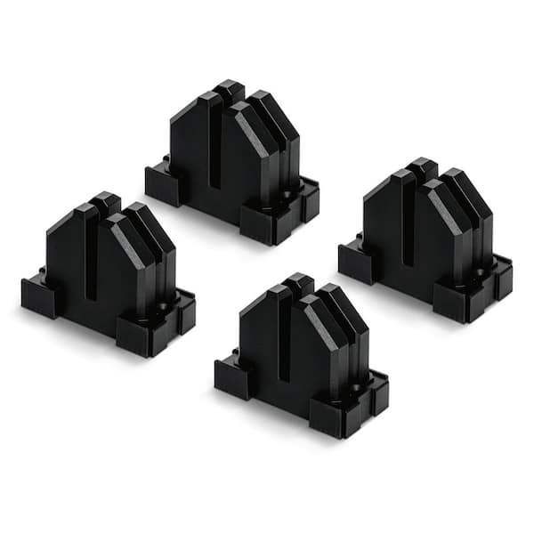 Parallel Clamp Blocks for Most Standard Parallel Clamps, for Wall Mount Storage, Cabinet Door & Frame Gluing (4-Pack)
