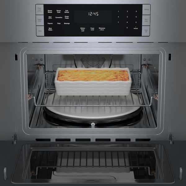 how to open bosch microwave door