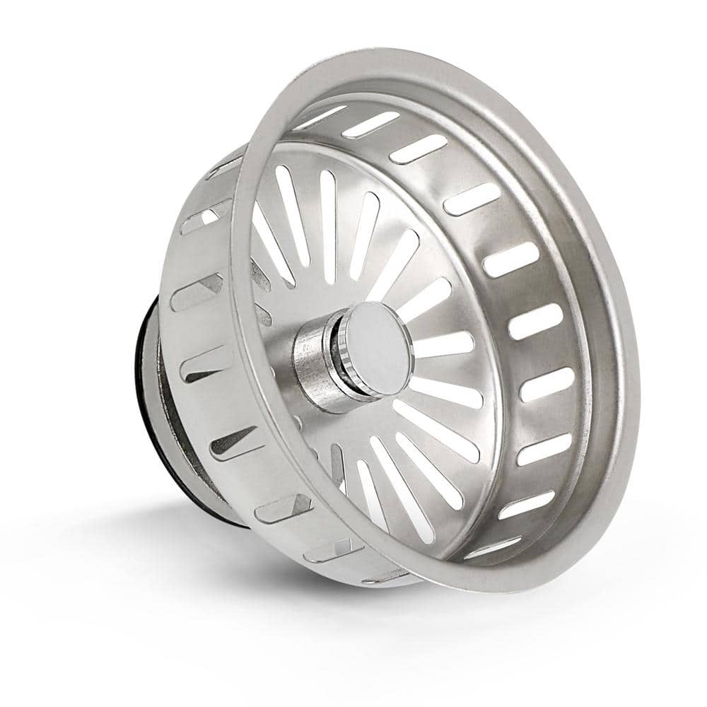 3-1/2 in. Strainer Basket Replacement for Kitchen Sink Drains Stainless Steel Kohler Style Stopper price history on PriceWatchPro
