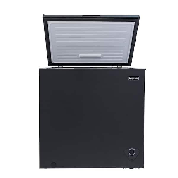 Magic Chef 7.0 cu. ft. Manual Defrost Chest Freezer in Black