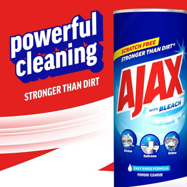 Ajax 21 oz. All Purpose Powder Cleanser with Bleach, Scratch-Free