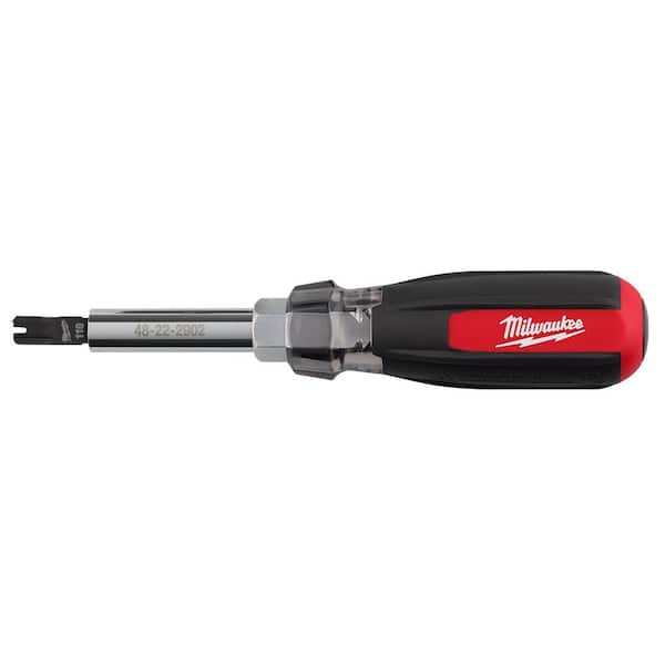 Milwaukee 9-in-1 Punchdown Multi-Bit Screwdriver 48-22-2902 - The