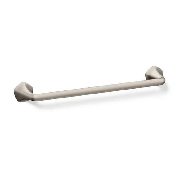 Sundae 18 in. Single Wall Mounted Towel Bar in Vibrant Brushed Nickel
