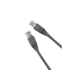GigaMax 10 ft. Cat 5e Patch Cord, Gray