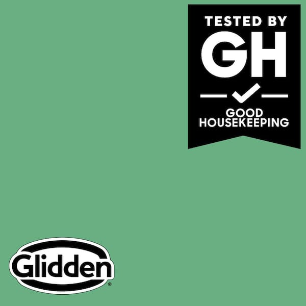 Glidden Premium 1 qt. PPG1226-5 Garden Mint Satin Interior Latex Paint