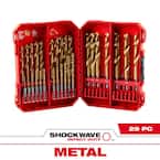 Milwaukee SHOCKWAVE Impact Duty Titanium Drill Bit Set (29
