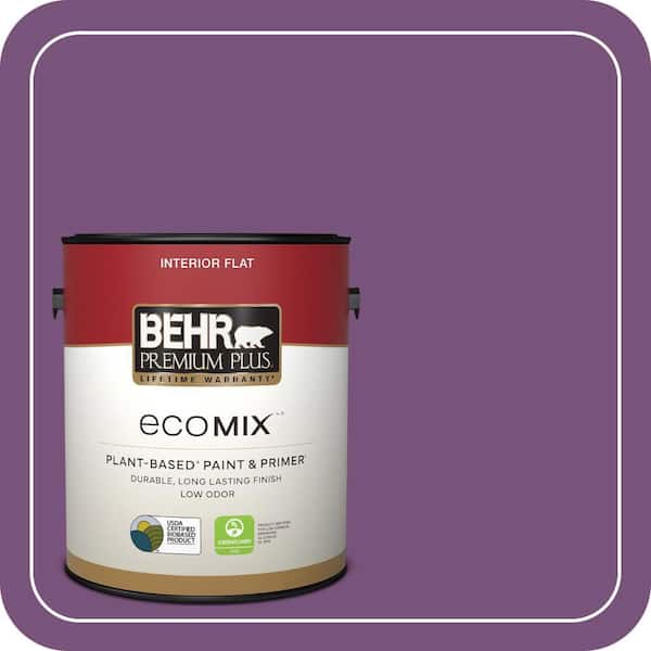 1 gal. #MQ4-62 Birthstone Flat EcoMix Plant-Based Interior Paint & Primer