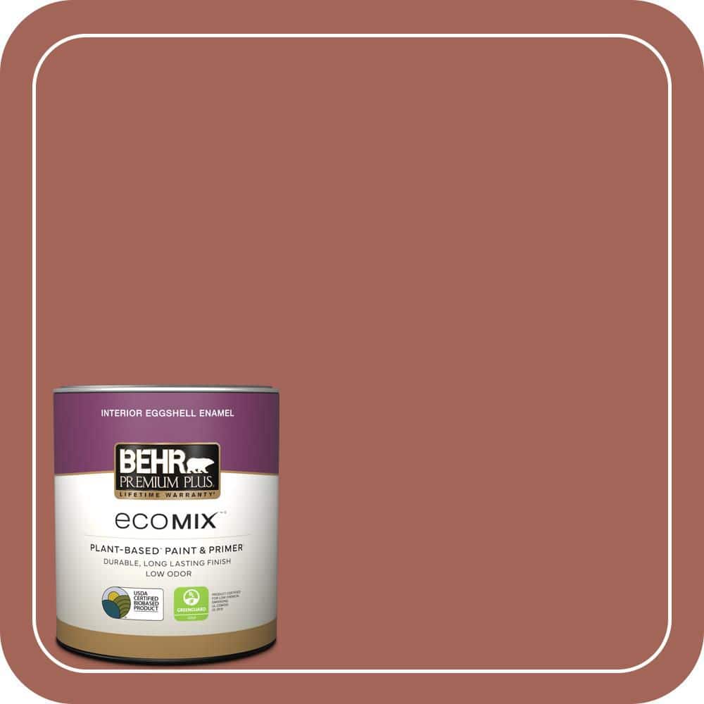 1 qt. Home Decorators #HDC-CL-08 Sun Baked Earth Eggshell Enamel EcoMix Plant-Based Interior Paint & Primer price history on PriceWatchPro