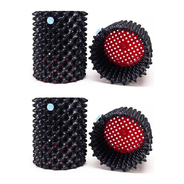 Hydrofarm Superoots Air-Pot 2 Gal. Equivalent Garden Plastic Propagation Pot Planter Containers (2-Pack)