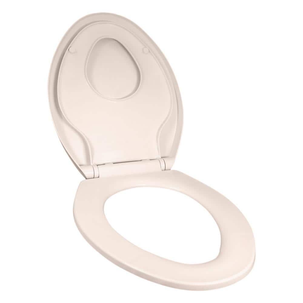 Buy Adult and Child Plastic Elongated Closed Front Toilet Seat with