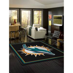 NFL 4 ft. x 6 ft. Miami Dolphins spirit rug