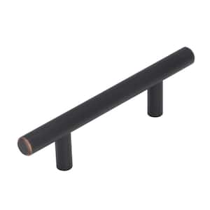 Bar Pulls 3 in. (76 mm) Center-to-Center Oil Rubbed Bronze Drawer Pull (10-Pack)