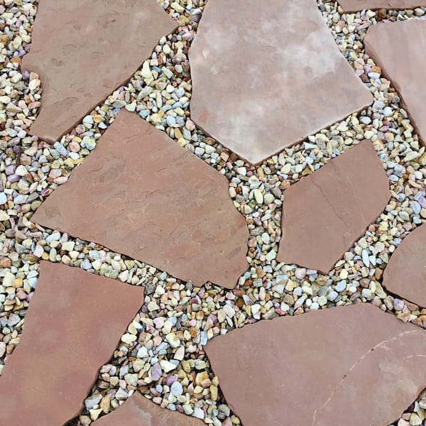 12 in. x 12 in. x 2 in. 30 sq. ft. Arizona Rosa Natural Flagstone for Landscape Gardens and Pathways 12 in. x 12 in. x 2 in. 30 sq. ft. Arizona Rosa Natural Flagstone for Landscape Gardens and Pathways