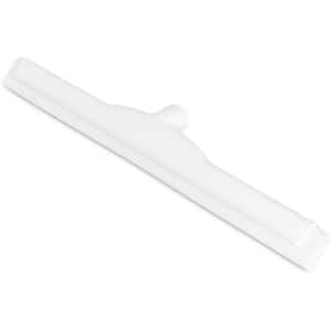 18 in. Long Double Foam Blade White Plastic Squeegee without Handle (Case of 6)