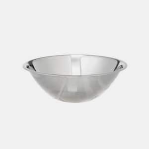 6 qt. Wide Rimmed Mirror Polish Stainless Mixing Bowl