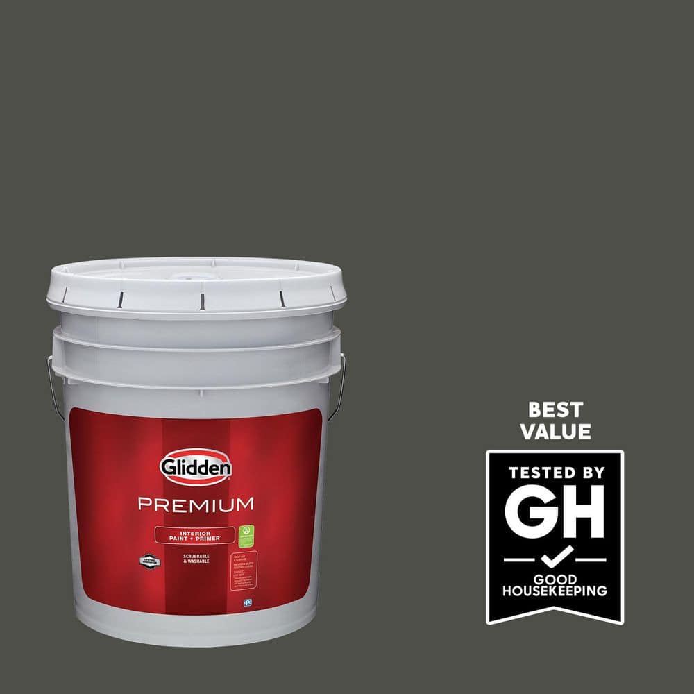 5-gal. Licorice PPG1009-7 Semi-Gloss Interior Latex Paint product image for price tracking