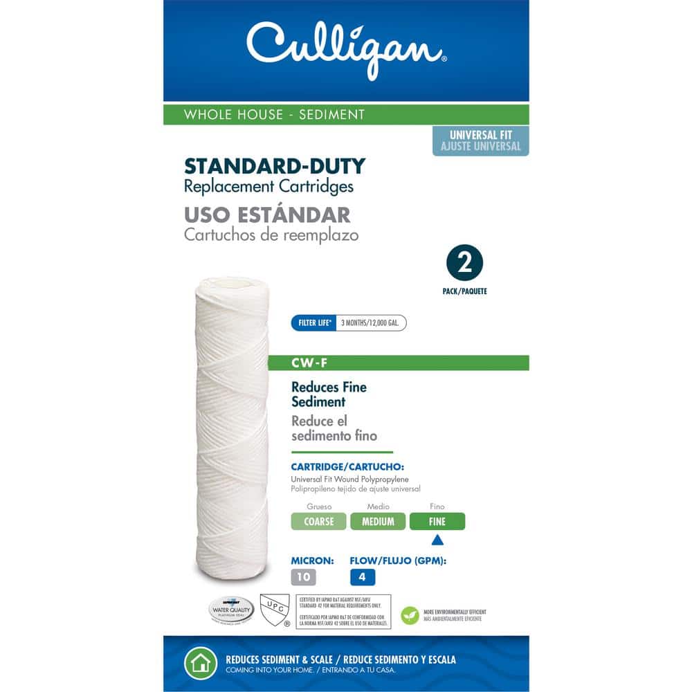 Culligan 10 Micron Polypropylene Whole House Water Filter Cartridge