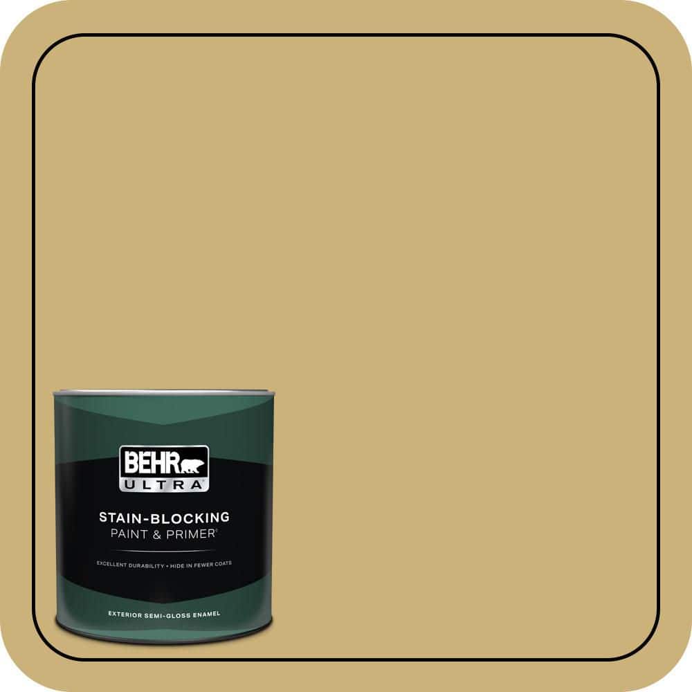 1 qt. #360F-4 Dry Sea Grass Semi-Gloss Enamel Exterior Paint & Primer price history on PriceWatchPro