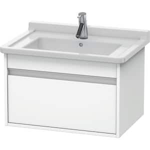 Ketho 17.88 in. W x 25.63 in. D x 16.13 in. H Bath Vanity Cabinet without Top in White