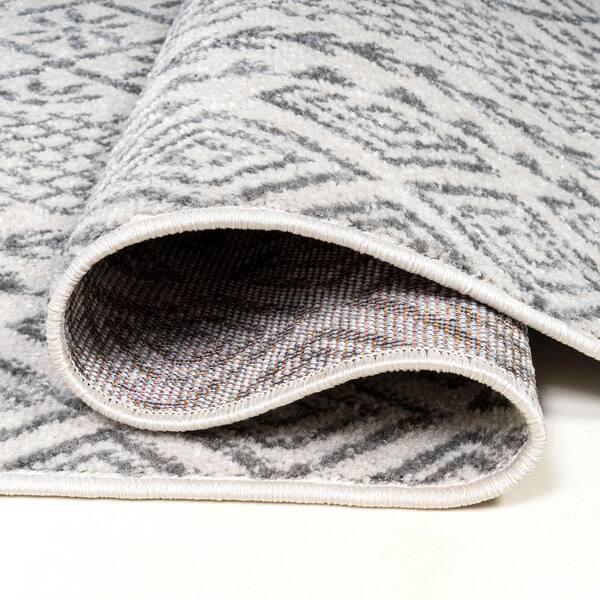 Athens Dark Gray Border Bath Rug