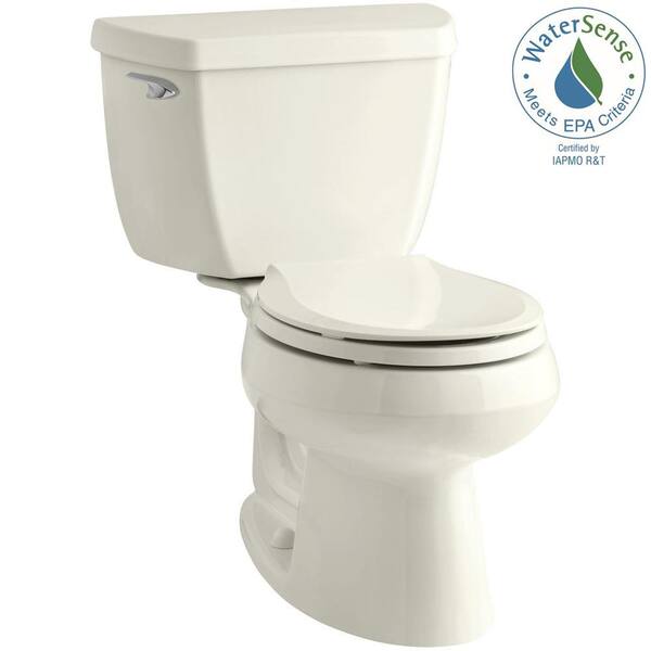 Wellworth Classic 2-Piece 1.28 GPF Single Flush Round Front Toilet with Class Five Flushing Technology in Biscuit Wellworth Classic 2-Piece 1.28 GPF Single Flush Round Front Toilet with Class Five Flushing Technology in Biscuit